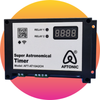 سوپر تایمر نجومی 2 رله 10 آمپر